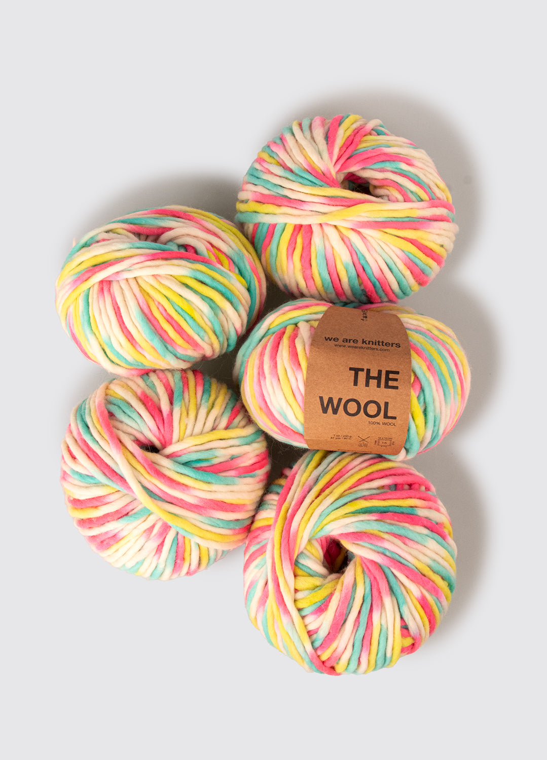Pack de 5 Pelotes de The Wool