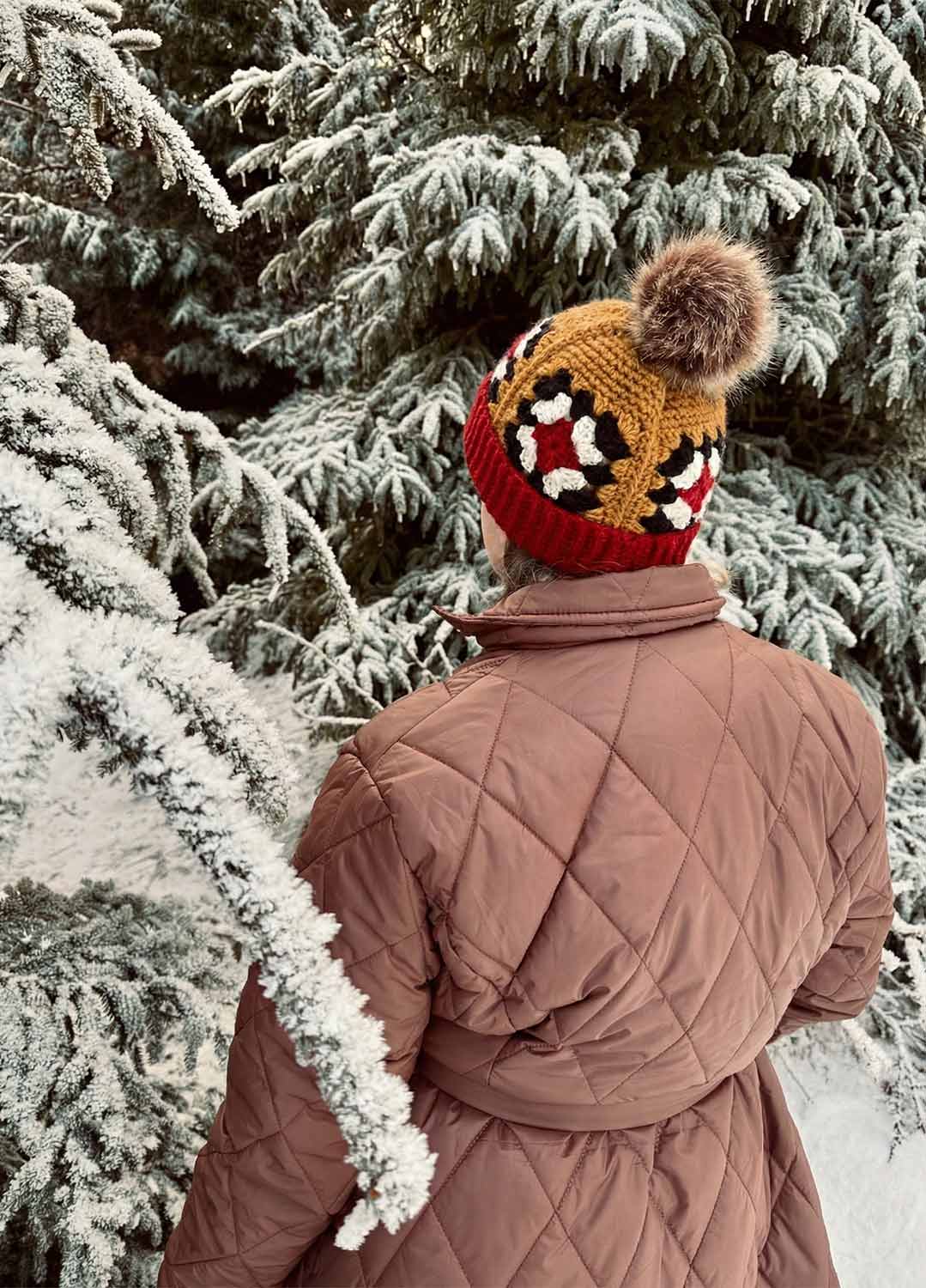 Granny Square Beanie Kit x @cickadesign - Yummy Version