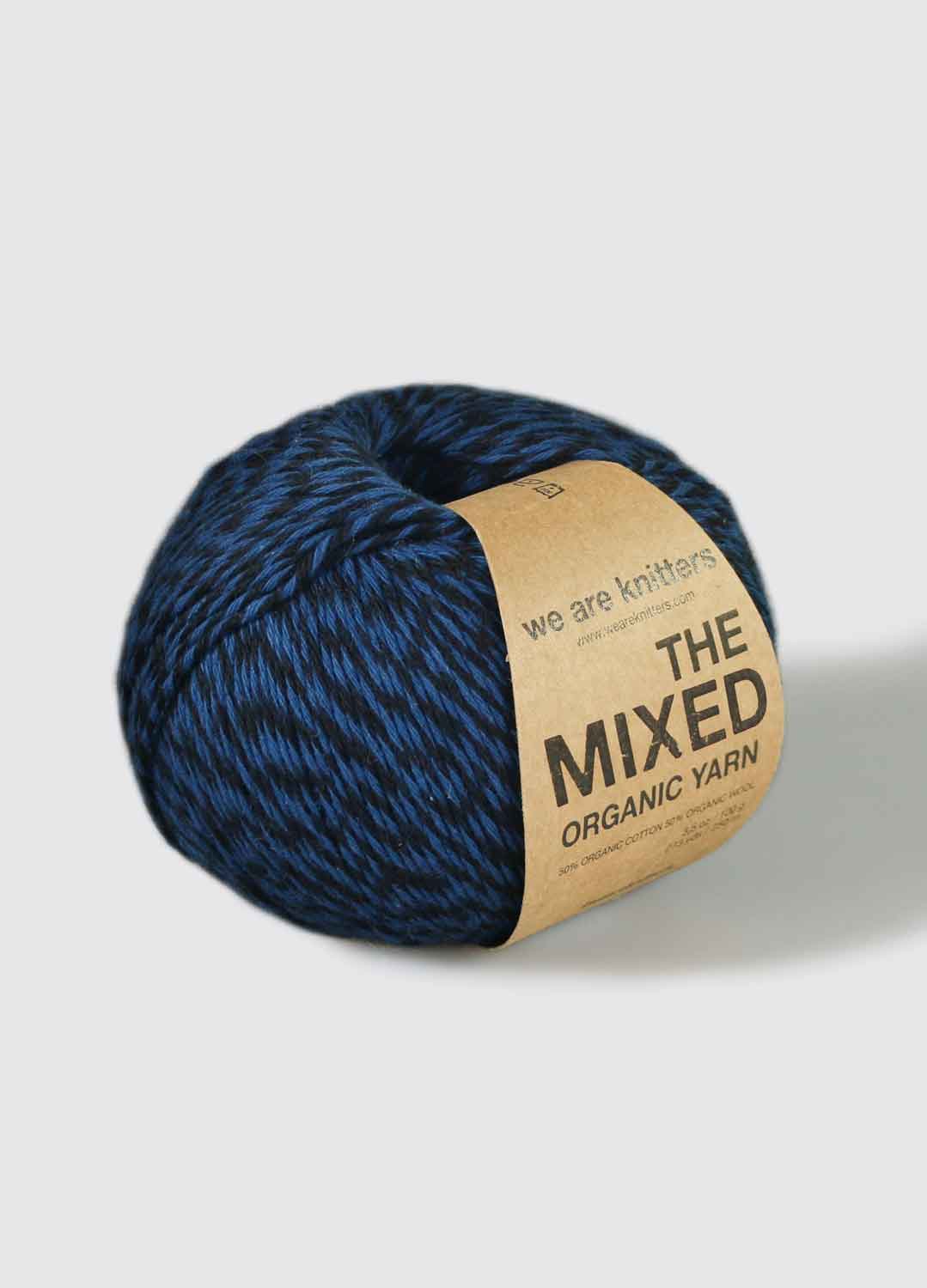 The Mixed Yarn Navy Blue