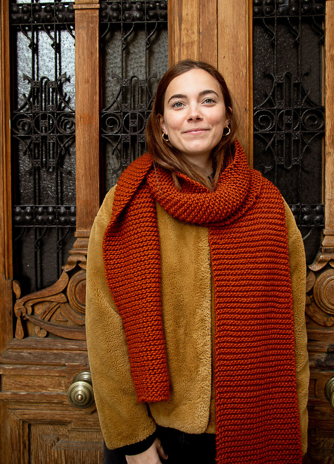 Morse Scarf – We are knitters