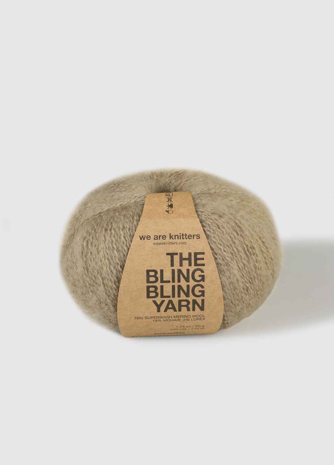 The Bling Bling Yarn Beige