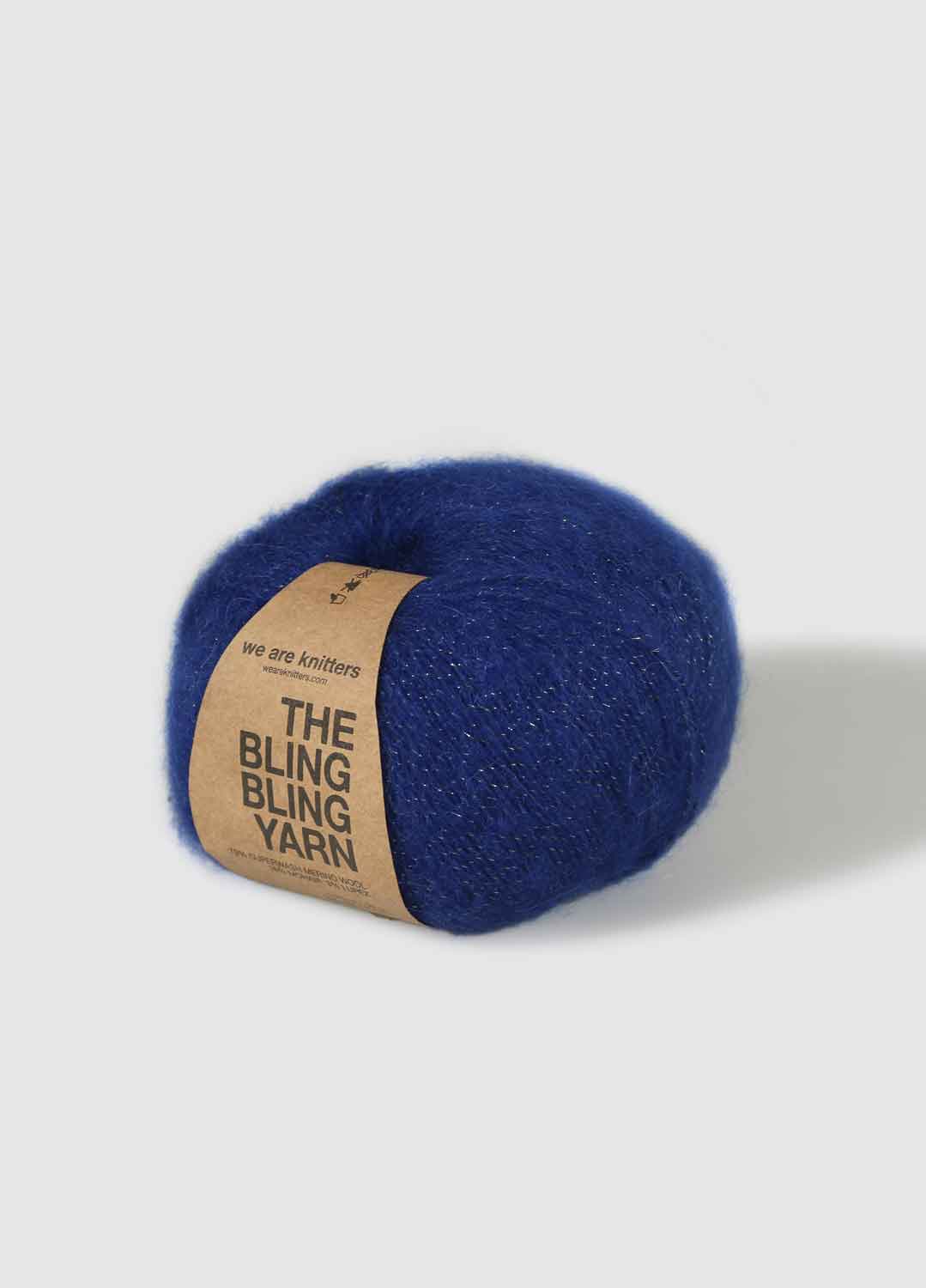 The Bling Bling Yarn Navy Blue