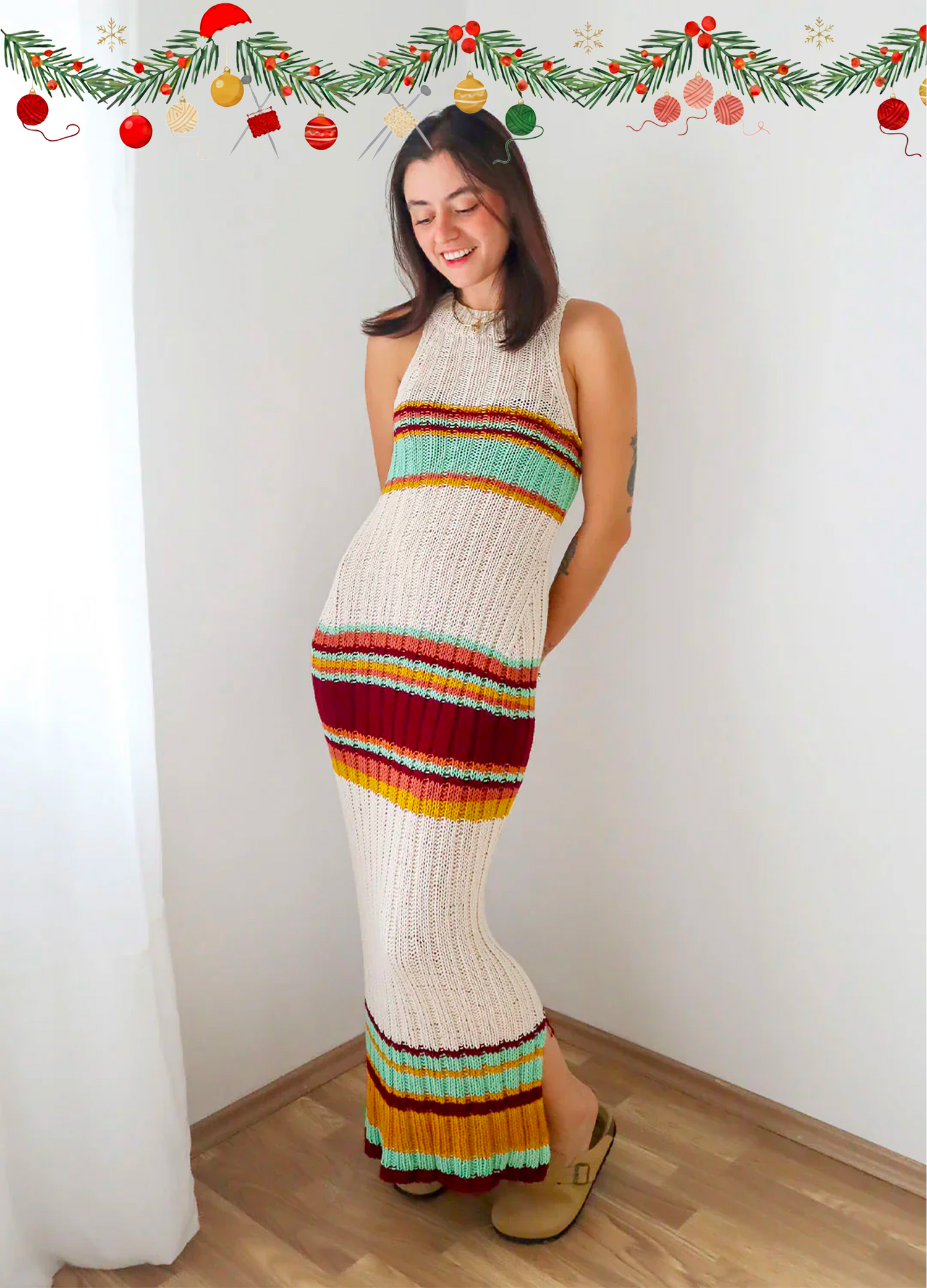 The Samba Dress Kit x @paula.on.knits