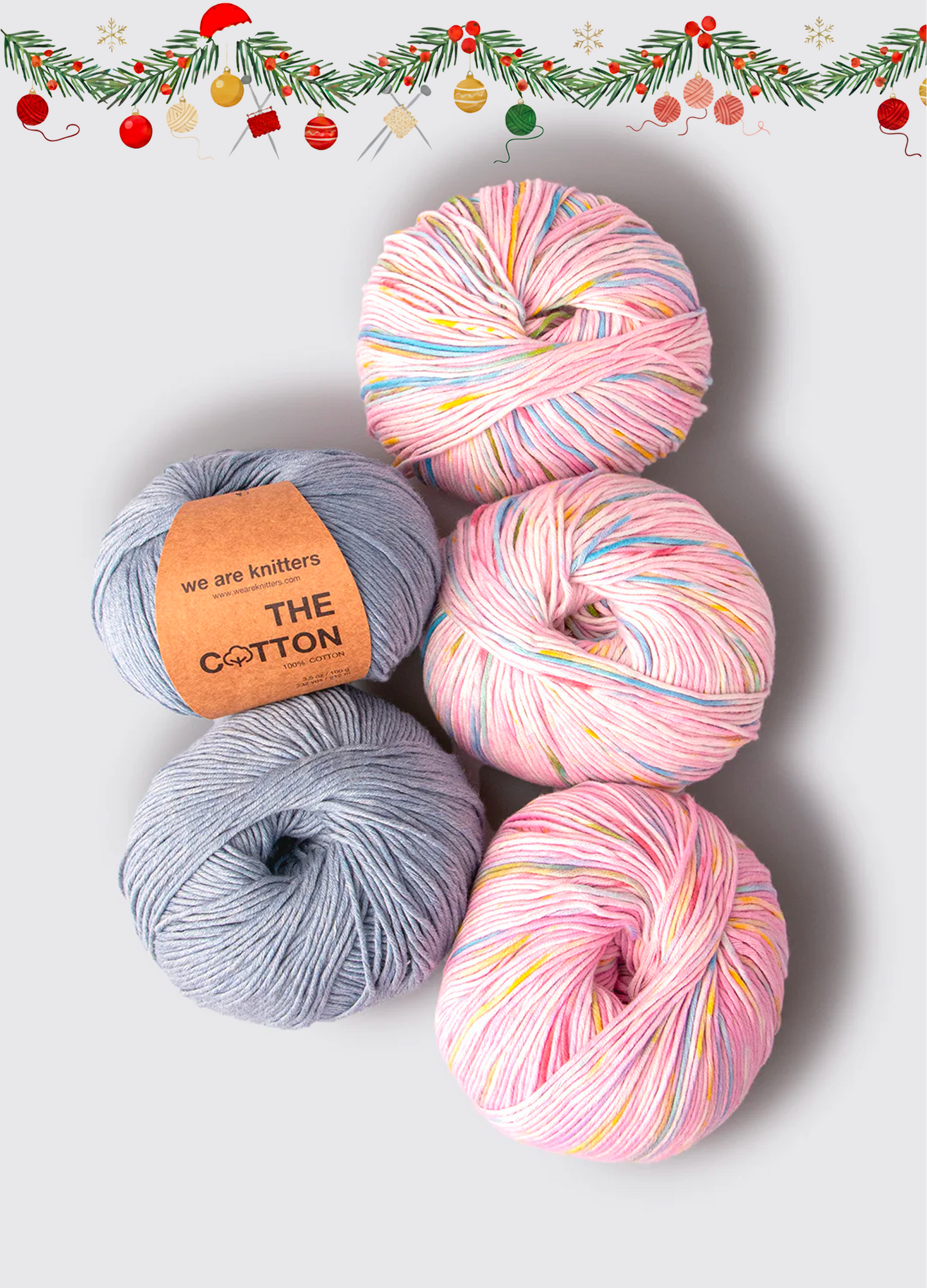 Pack de 5 Pelotes de Coton Pima