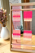 Coasters Weaving Kit - Supplies and Small loom with Pattern x Painted Sky Textiles - Coming Soon