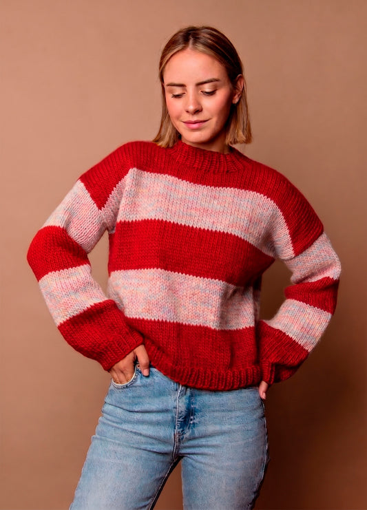 Liquidambar Sweater Kit - Yummy Yarn Fine Version