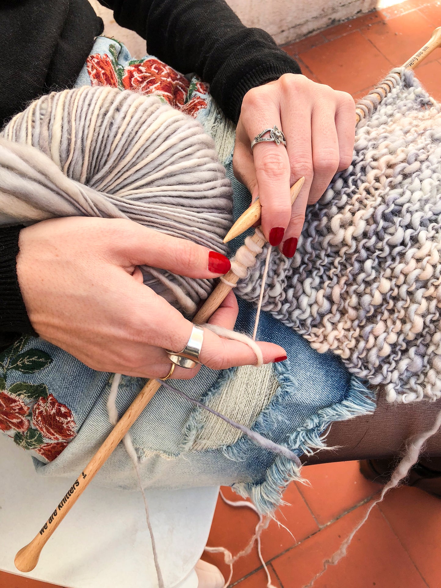 The Wave Wool Grey Tie Dye - Limited Edition