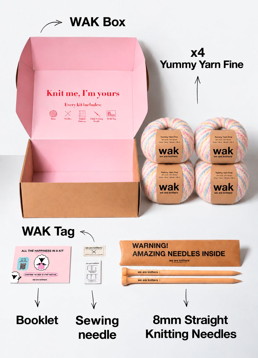 Kit Pull Ginkgo – Version Yummy Yarn Fine