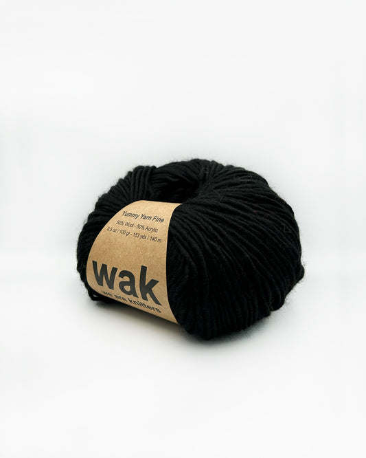 Yummy Yarn Fine Black