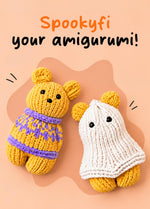 The Knitty Ghost Costume – Costume facile à tricoter pour Pet Pals