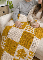 Autumn Leaves Stitch Sampler Blanket Kit – Version Yummy