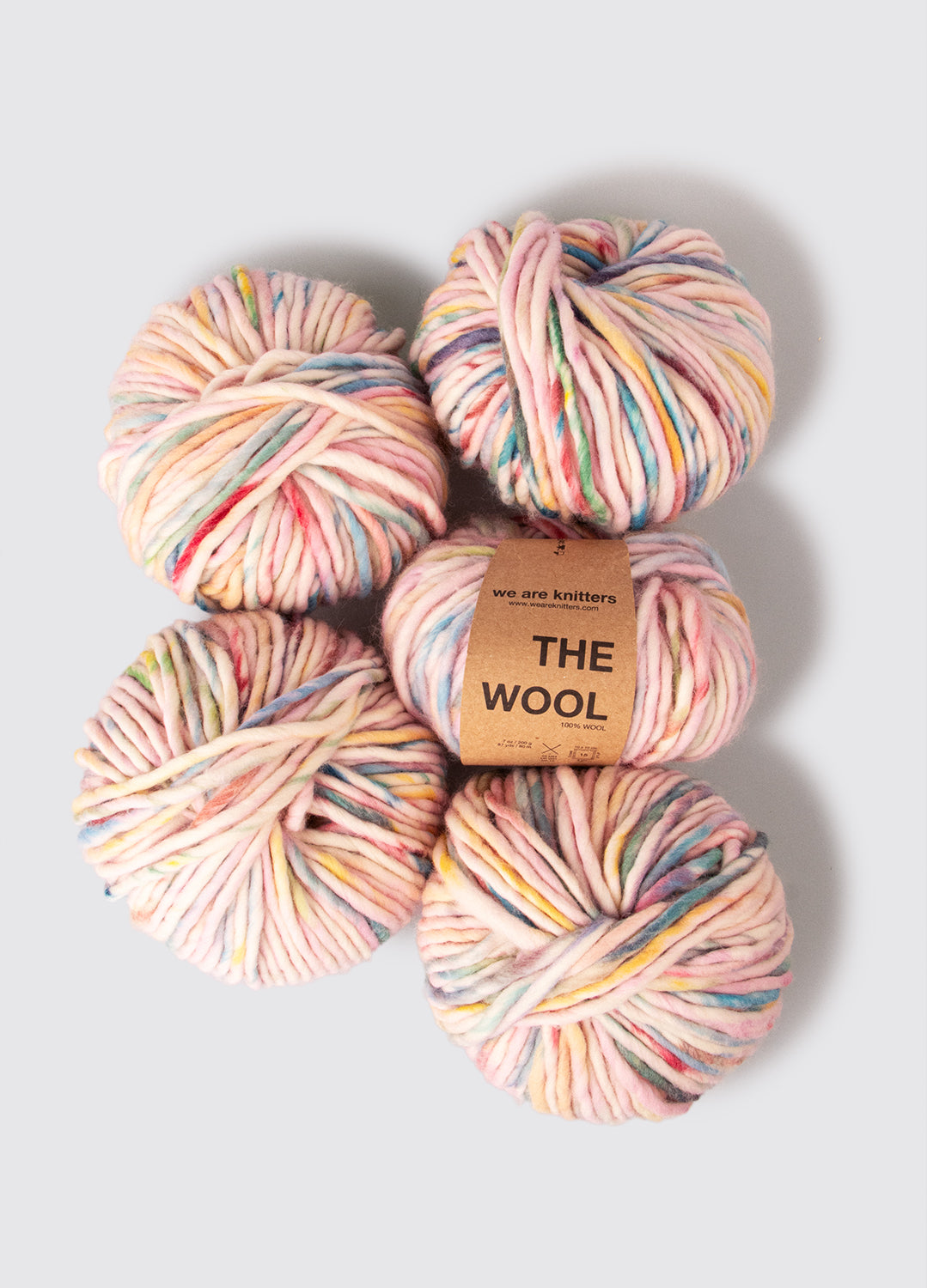 Pack de 5 Pelotes de The Wool
