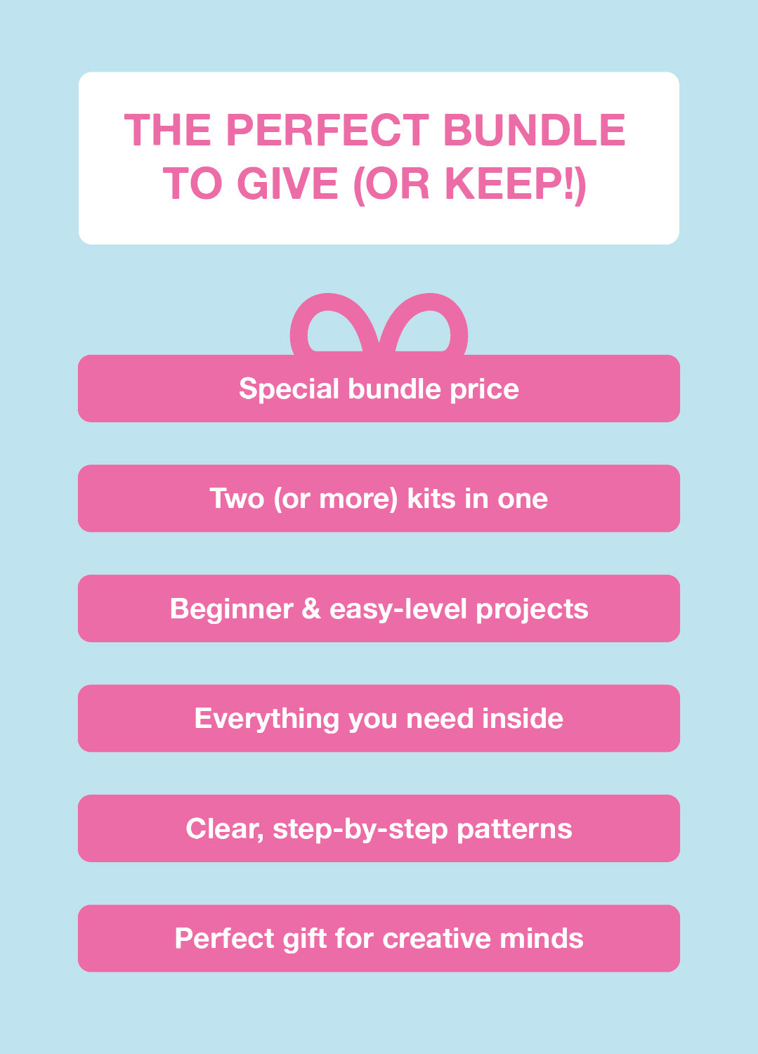 2 Kits Bundle | Knitting Stitch Sampler Kit Make your first Snood + Tupelo Cardigan - Yummy Yarn Fine Version