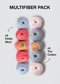 Pack de 10 pelotes de Petite Wool & Coton