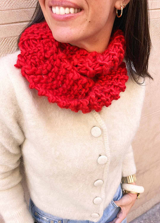 Camelia Snood Kit - Version Yummy