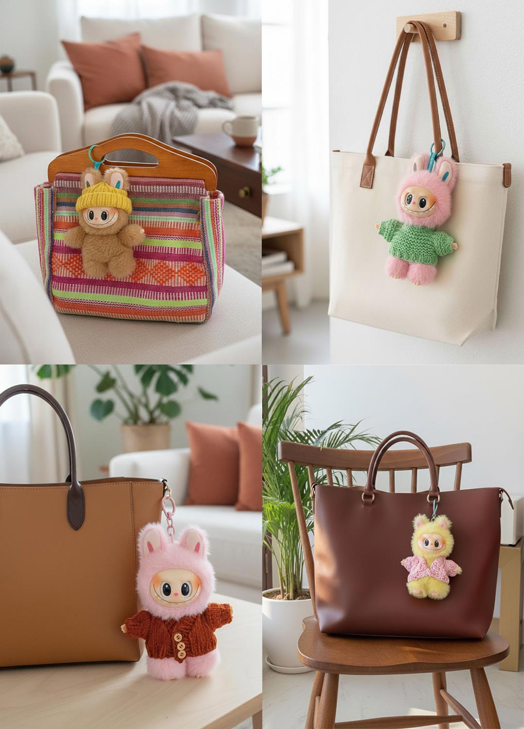 Labubu Knits Bundle - Knit your own tiny outfits!