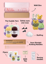 The Knitty Pet Pals Bundle Kit - Pack de 4 - Cuddle Yarn