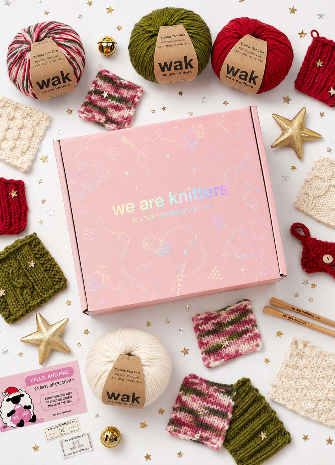 Knitmas : 24 jours de tricot - Calendrier de l’Avent Projet Mystère - PRÉCOMMANDE