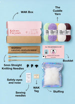 The Knitty Pet Pals Bundle Kit - Pack de 4 - Cuddle Yarn