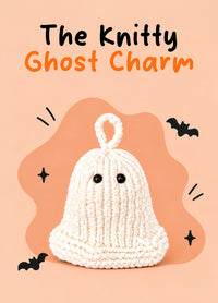 Le charme fantôme Knitty – Kit facile pour tricoter un fantôme