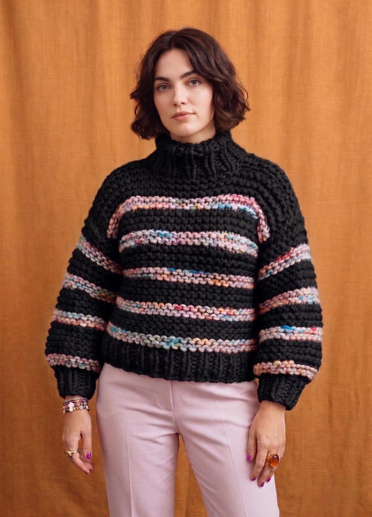 Glace Sweater Kit - Yummy Yarn Version