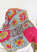 Crochet Granny Square Stitch Sampler Blanket Kit - Coming Soon