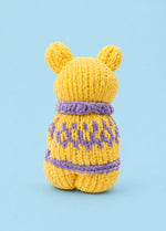 The Knitty Bear - Kit Mini Ours Tricoté Facile - Cuddle Yarn