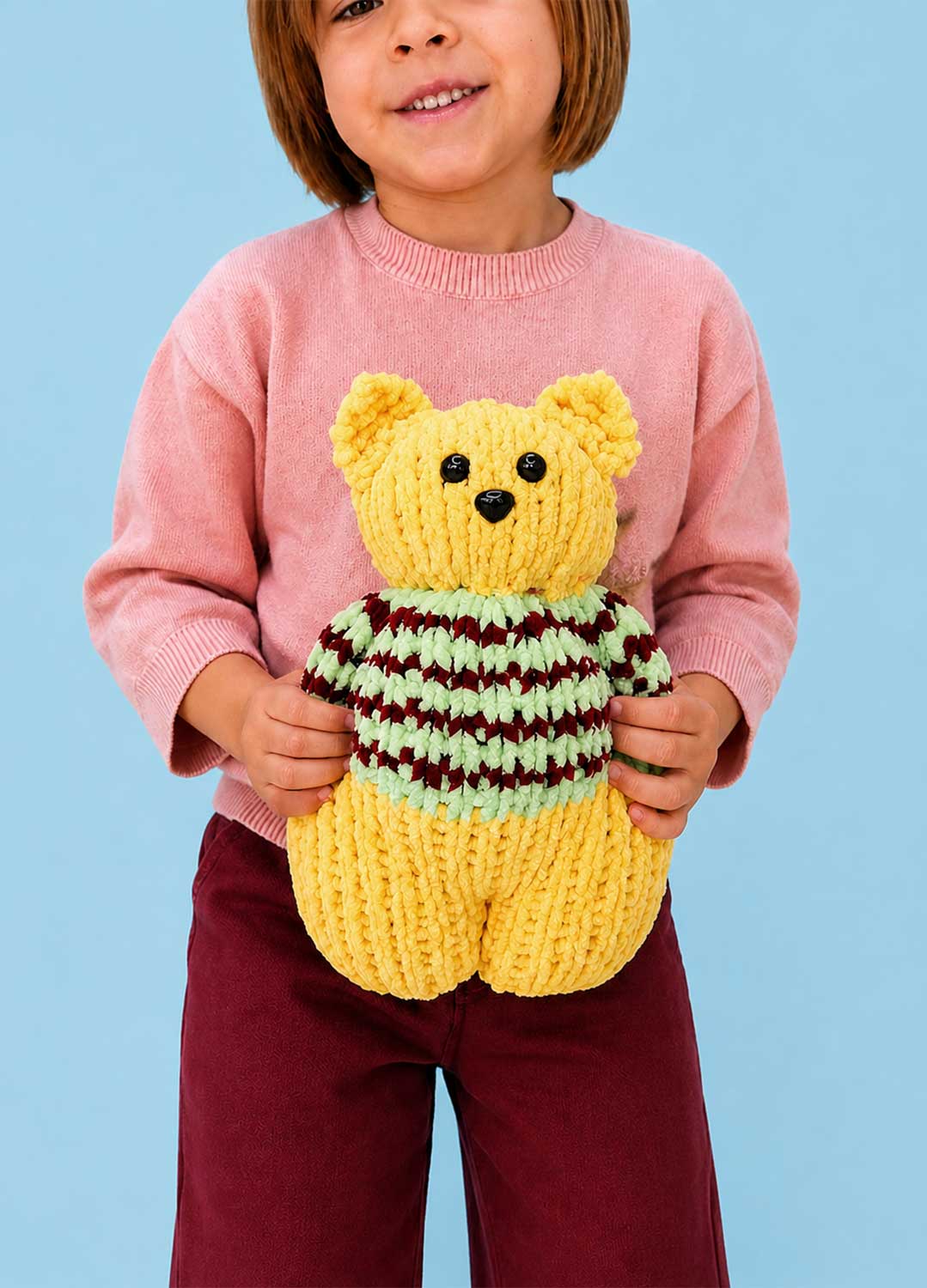 The Knitty Kitty - Kit Mini Chat Tricoté - Cuddle Yarn
