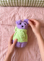 The Knitty Dog - Kit Mini Chien Tricoté Facile - Cuddle Yarn