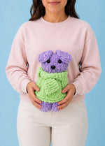 The Knitty Dog - Kit Mini Chien Tricoté Facile - Cuddle Yarn