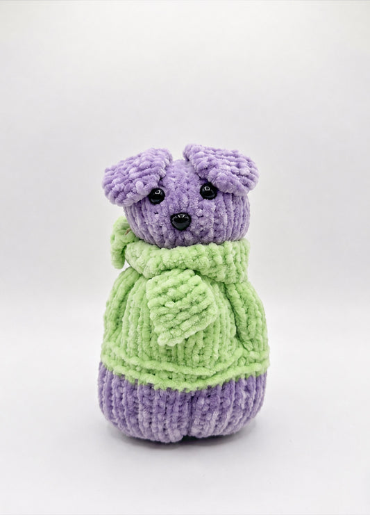 The Knitty Dog - Kit Mini Chien Tricoté Facile - Cuddle Yarn