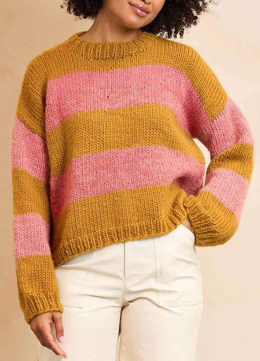 Liquidambar Sweater Kit - Yummy Yarn Fine Version