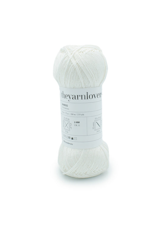 Bamboo Off White - Yarn Lovers