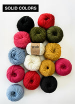 15 Pack of Yummy Yarn Balls - Solid Colors