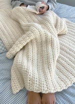 2 Kits Bundle: Cozy Home | Matcha Blanket + Medea Blanket - Yummy Yarn Version