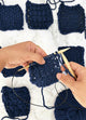 Stitch Sampler Kit: Learn The Basics Knitting Kit - Make your first Placemat & Coasters