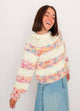 The Striped Rainbow Sweater Kit x @paula.on.knits - Version Yummy Yarn