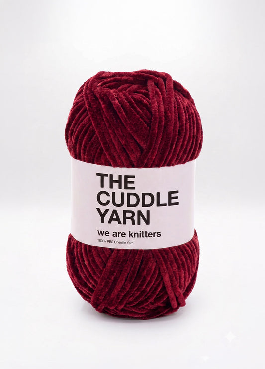 The Cuddle Yarn Red - Amigurumi Chenille Yarn