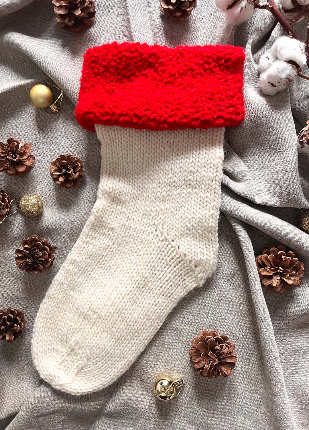 Winter Wonderland Stocking Free Pattern