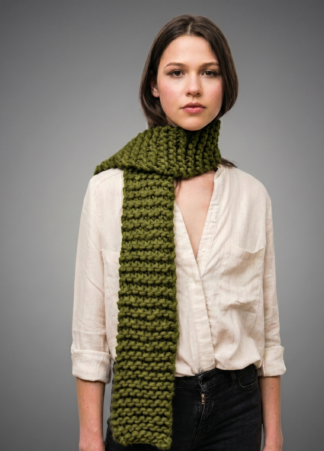 Dinka Scarf Kit - Yummy Yarn Version