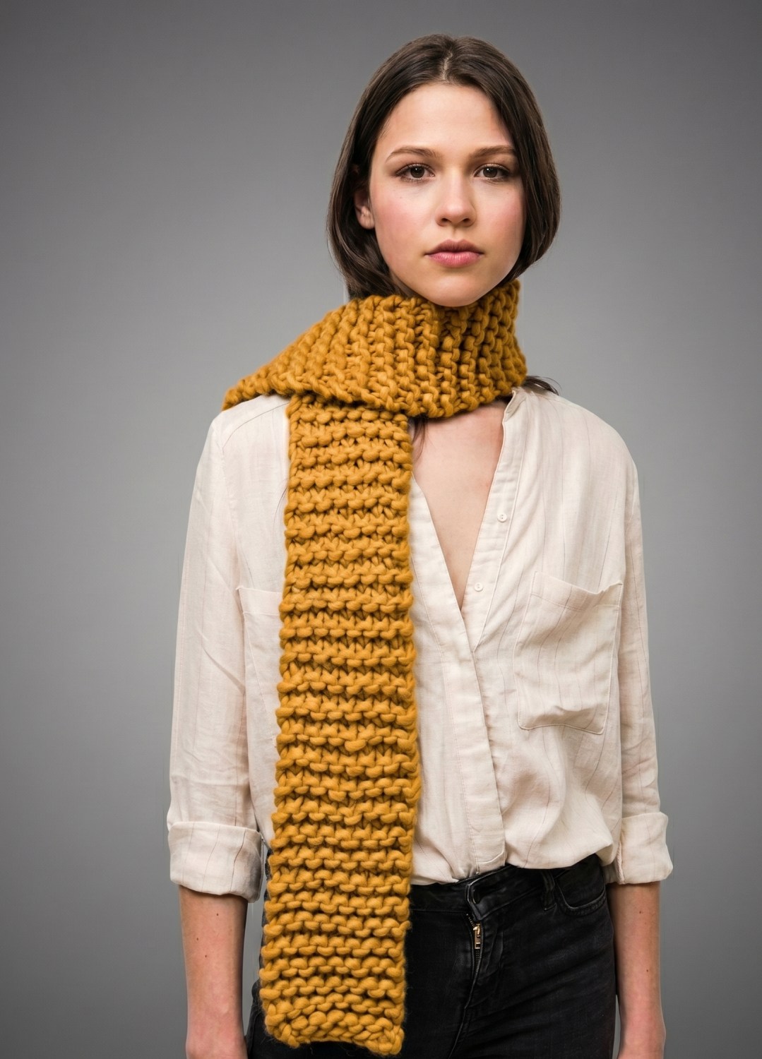 Dinka Scarf Kit - Yummy Yarn Version