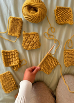 Stitch Sampler Kit: Learn The Basics Knitting Kit - Make your first Snood - Yummy Version