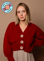 Kit Tupelo Cardigan - Yummy Yarn Fine Version 